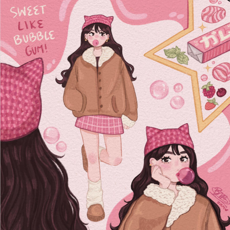 bubble gum