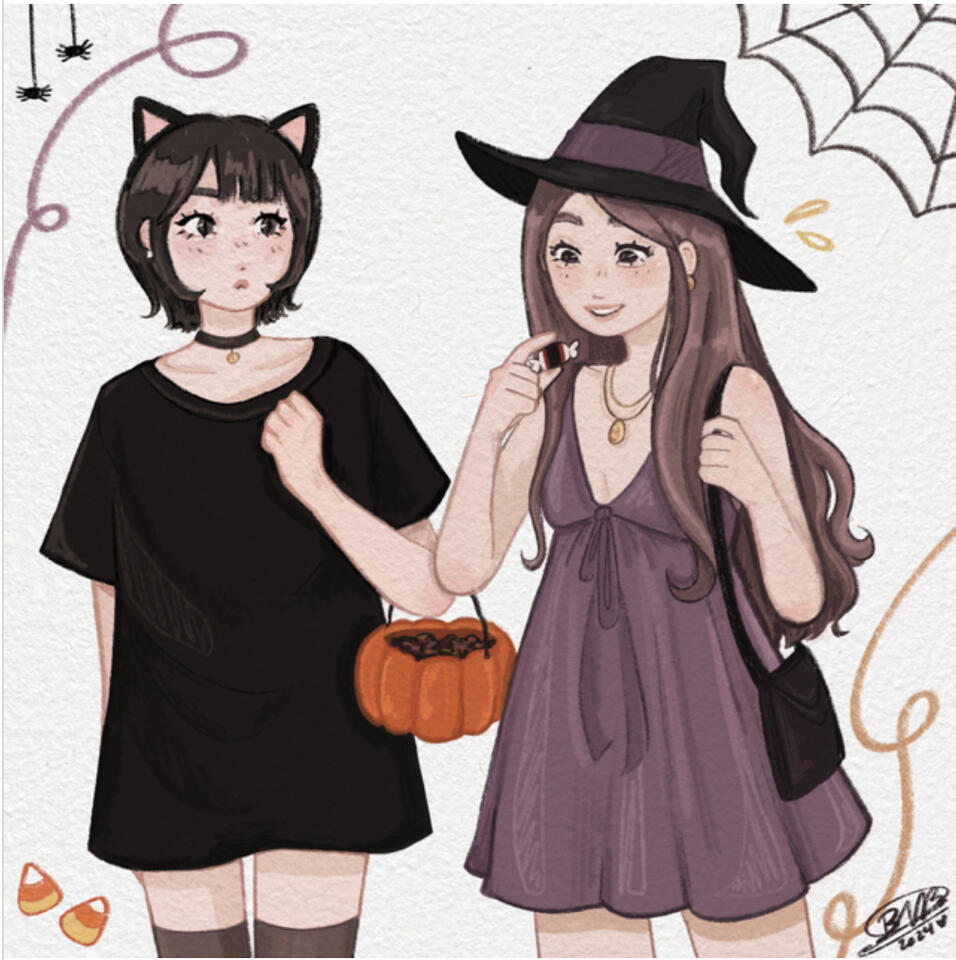 halloween girls