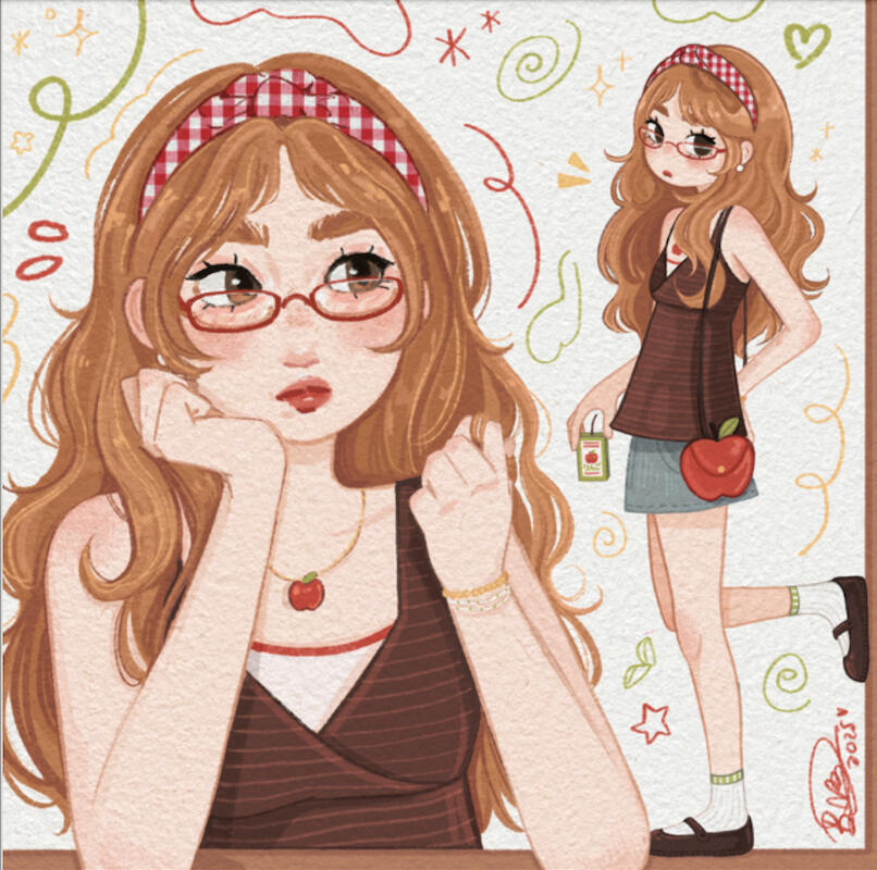 apple girl