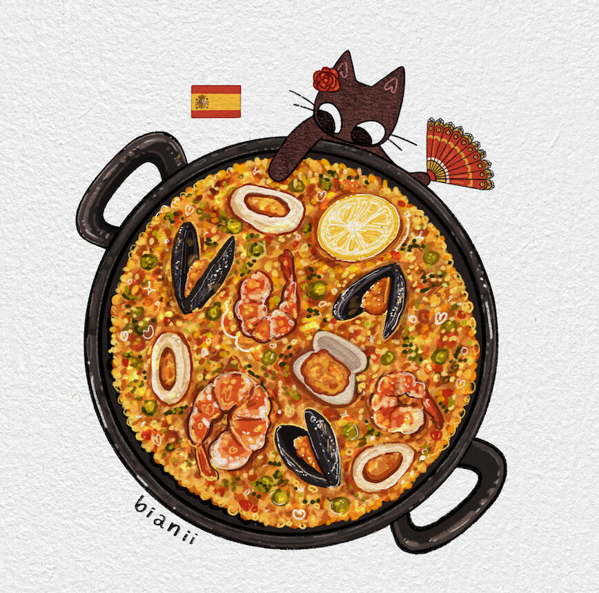 10- spain (paella)