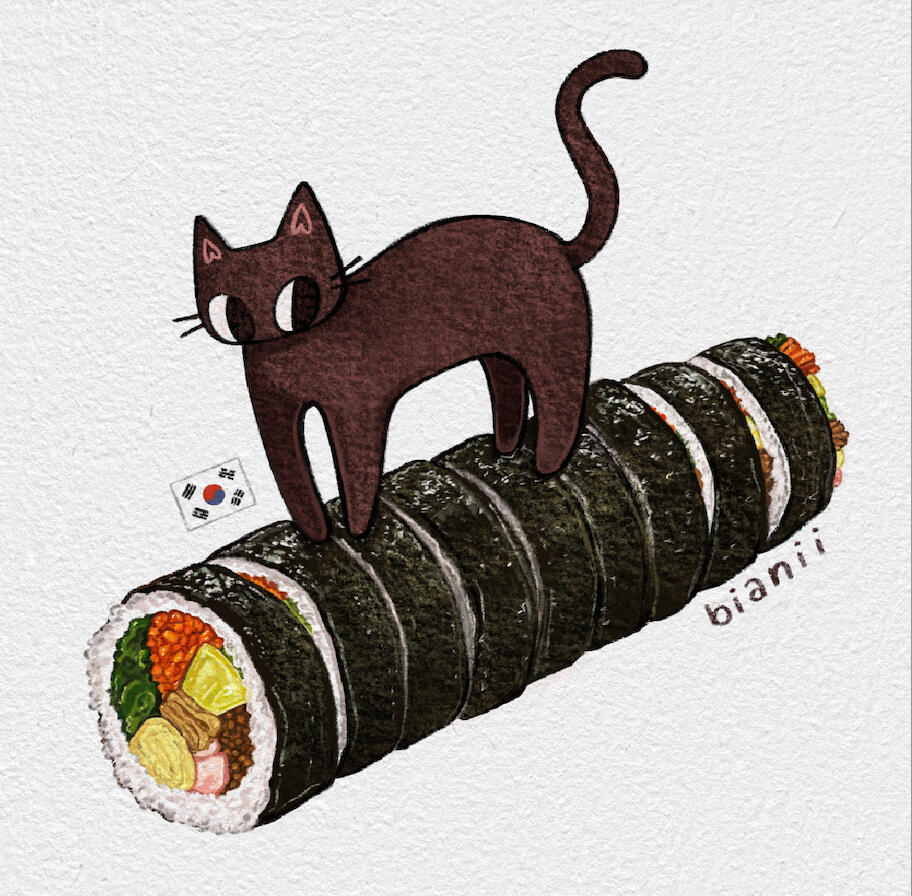 01- korea (kimbap)