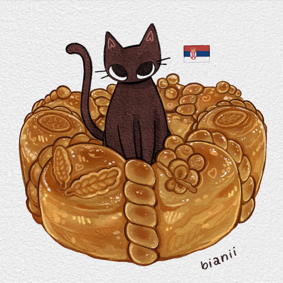 04- serbia (božićna česnica)