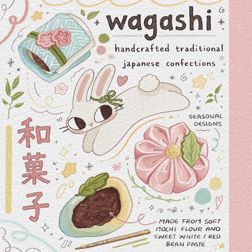 wabi-sabi menu: wagashi